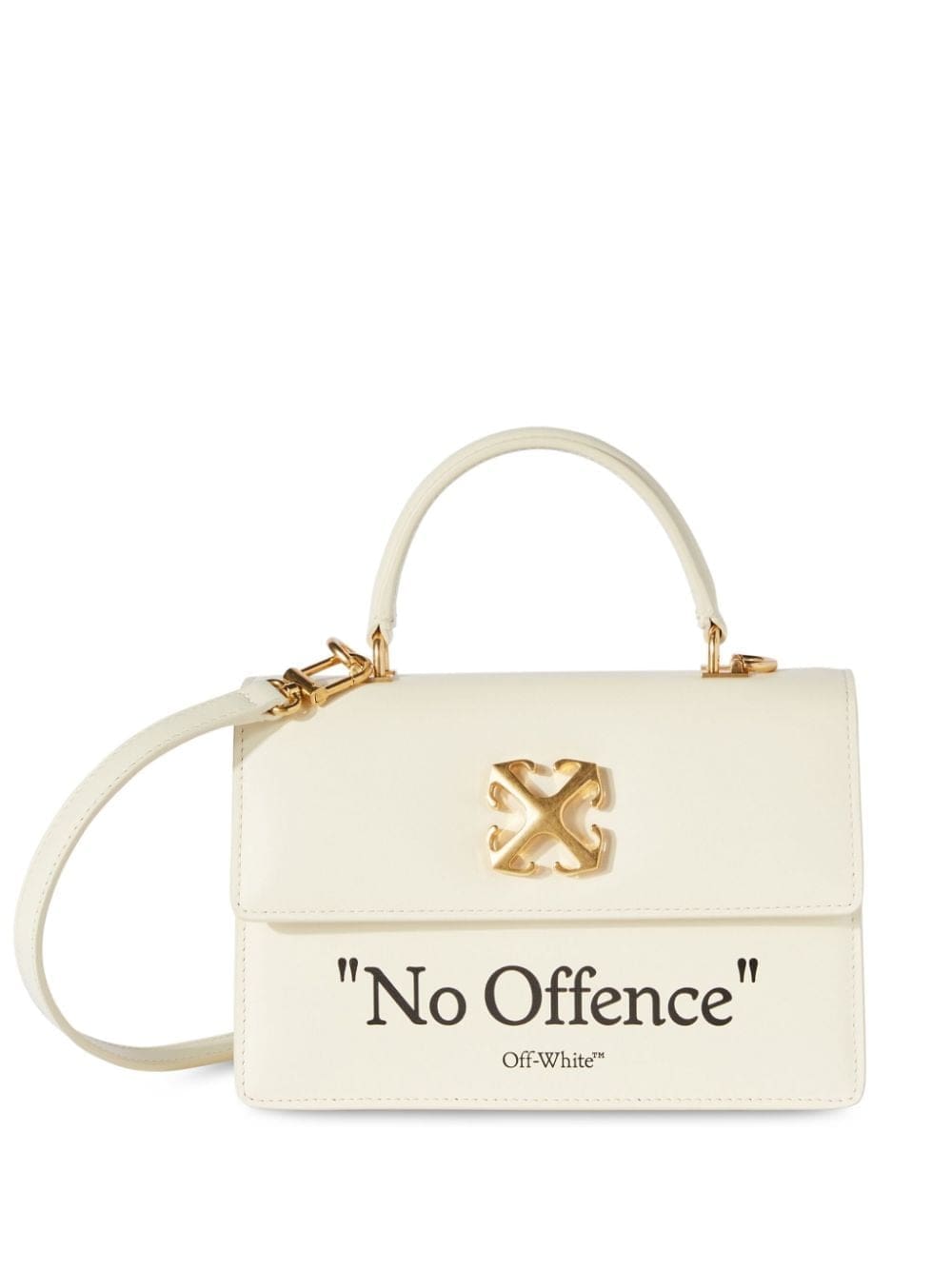 Off-White Jitney 1.4 quote-print bag