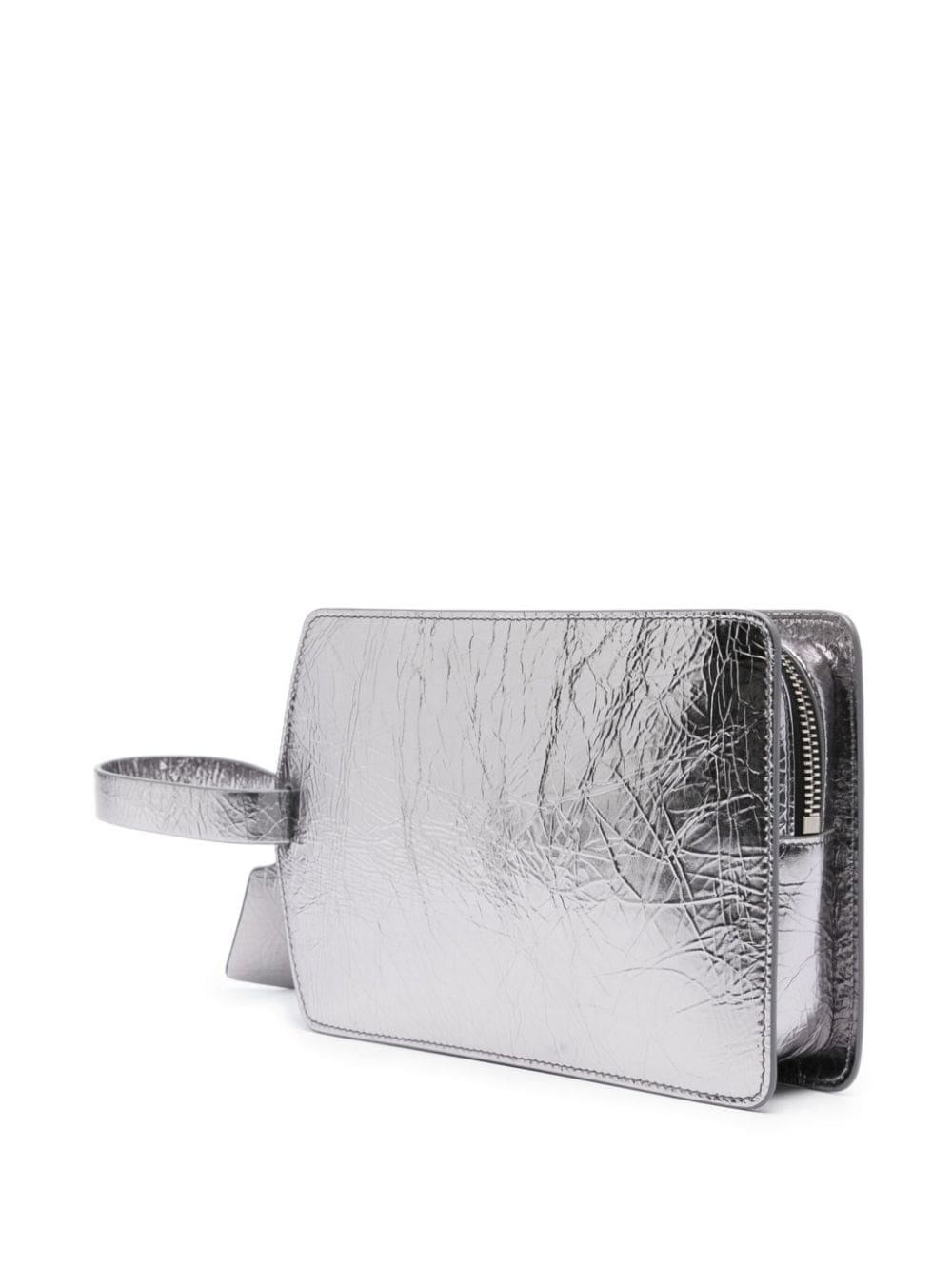 Off-White medium Zip Tie clutch bag - Image 3