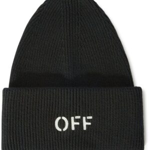 Off-White Off stamp knit beanie
