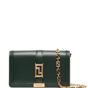 Versace Greca Goddess leather mini bag