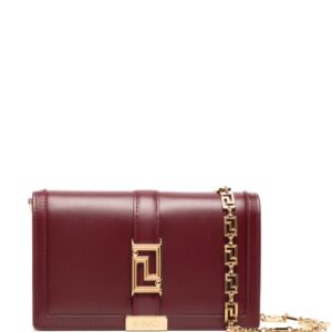 Versace Greca Goddess leather mini bag