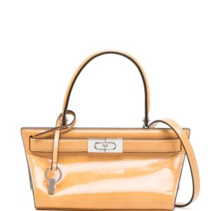 Tory Burch Lee Radziwill patent shoulder bag
