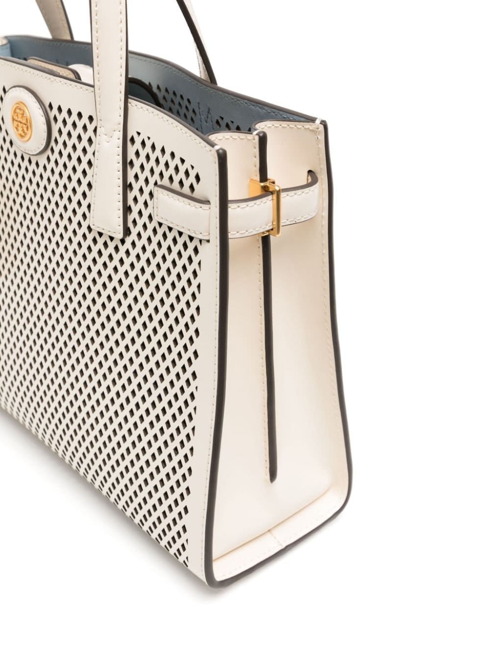 Tory Burch small Robinson perforated tote bag - Image 4