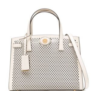 Tory Burch small Robinson perforated tote bag