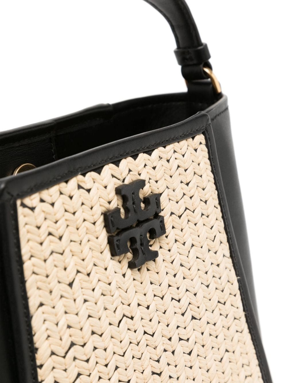 Tory Burch small Mcgraw interwoven bucket bag - Image 4