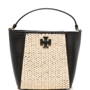 Tory Burch small Mcgraw interwoven bucket bag
