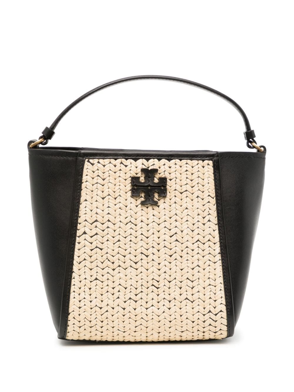 Tory Burch small Mcgraw interwoven bucket bag