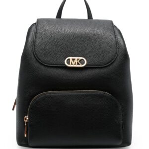 Michael Michael Kors logo-plaque leather backpack