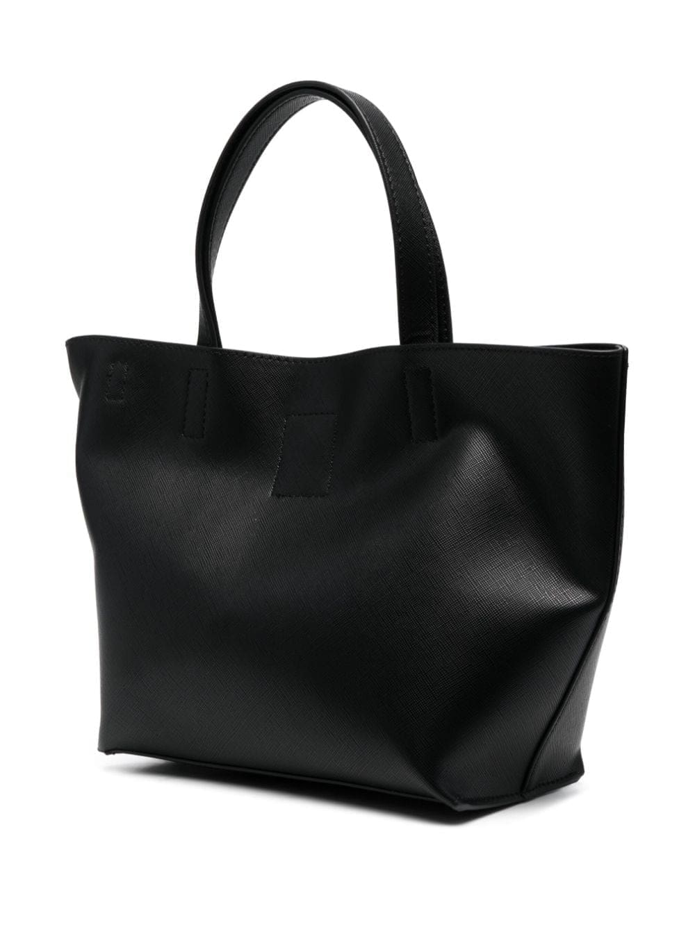 Versace Jeans Couture logo-plaque faux-leather tote bag - Image 4