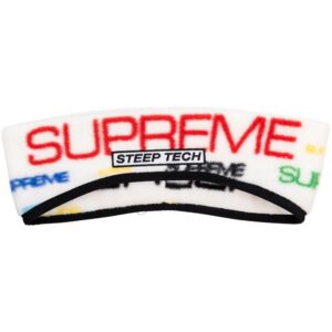 Supreme x The North Face tech "white" headband