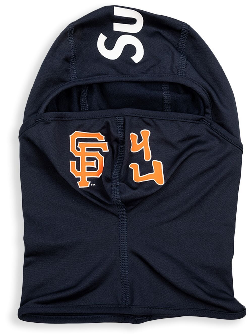 Supreme x MLB Kanji Teams "San Francisco Giants - Navy" lightweight balaclava