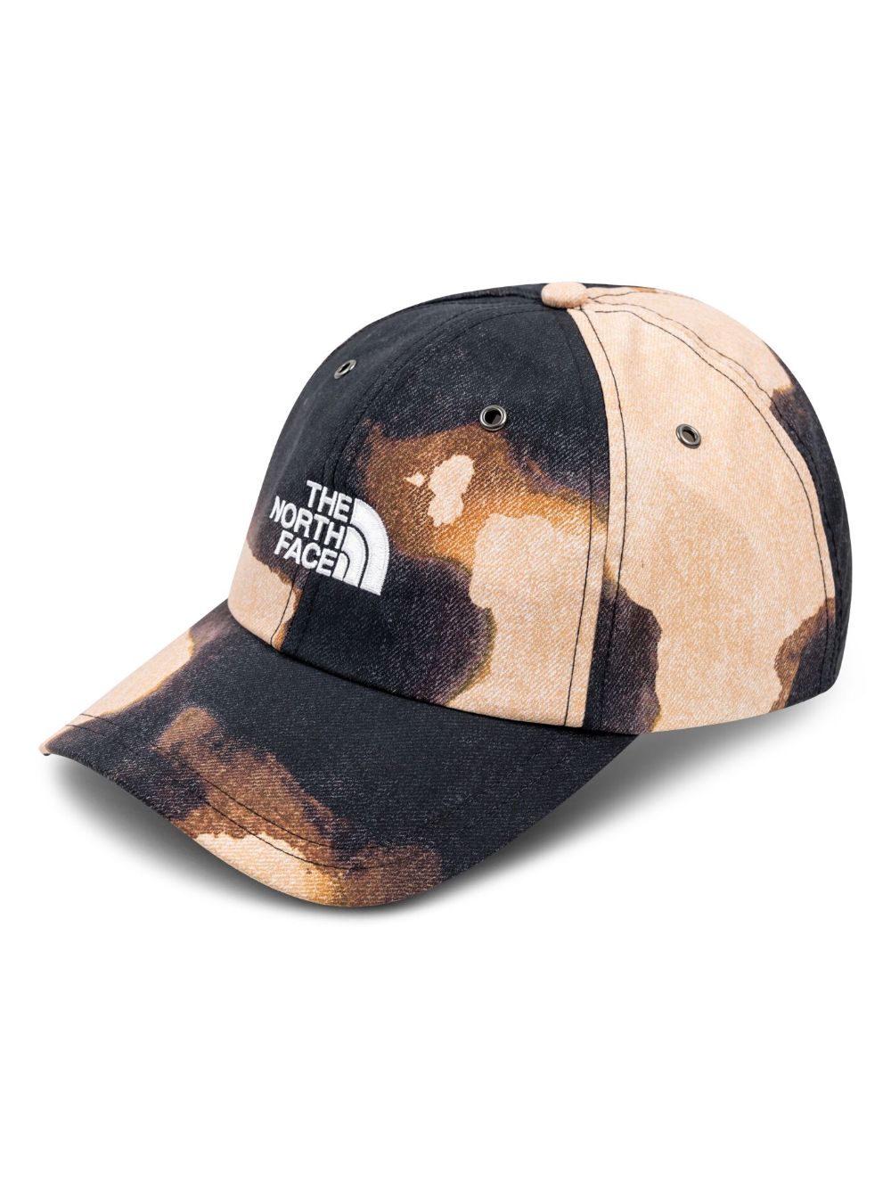 Supreme x TNF bleached denim print 6-panel cap - Image 3