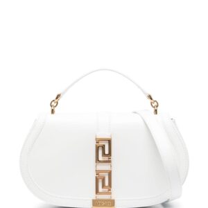 Versace Greca Goddess leather shoulder bag