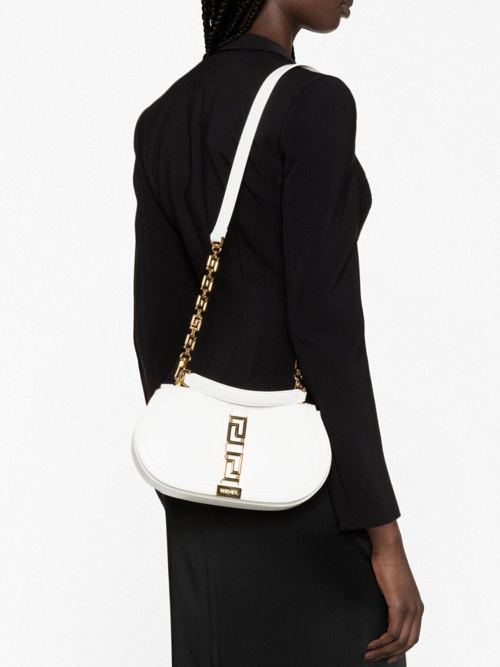 Versace Greca Goddess leather shoulder bag - Image 3