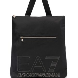 Ea7 Emporio Armani logo-print tote bag