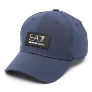 Ea7 Emporio Armani logo-appliqué baseball cap