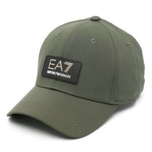 Ea7 Emporio Armani logo-appliqué baseball cap