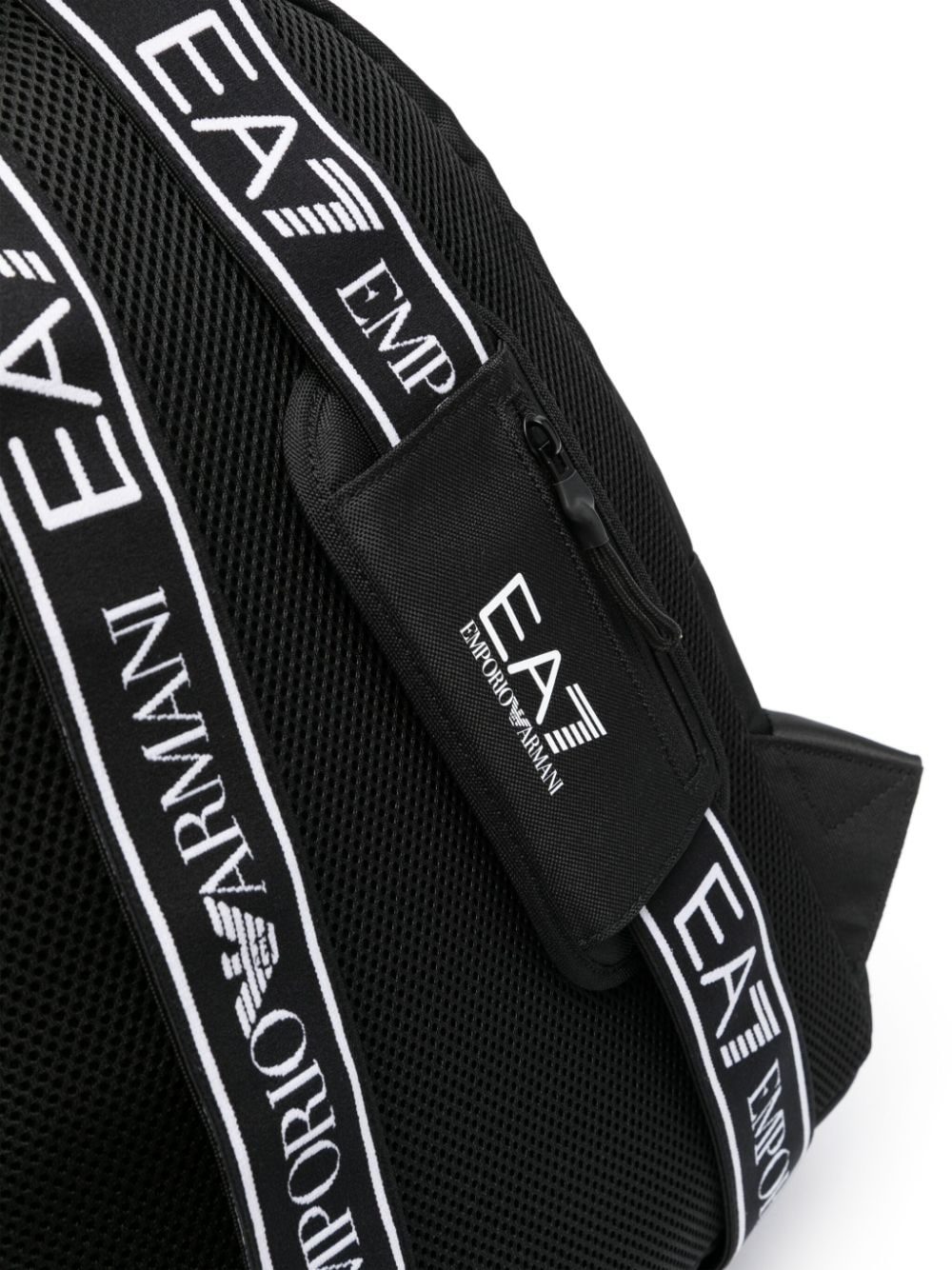 EA7 Sports logo-appliqué backpack - Image 4