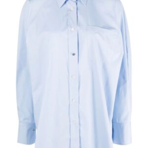 Stella McCartney  oversized long-sleeve cotton shirt
