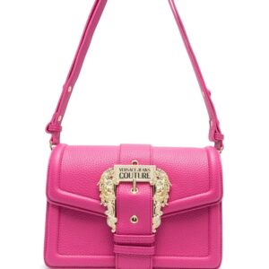 Versace Jeans Couture Baroque-buckle crossbody bag