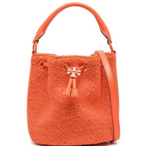Tory Burch faux-shearling bucket bag