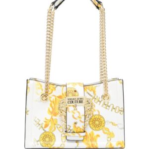 Versace Jeans Couture baroque-print faux-leather shoulder bag