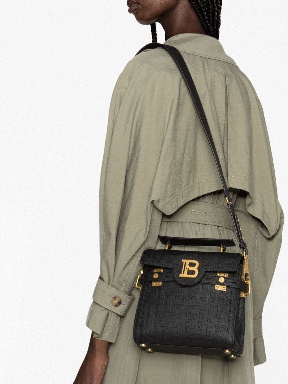 Balmain B-Buzz 23 leather bag - Image 3