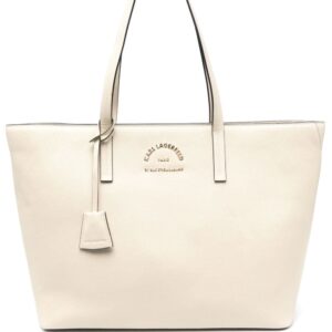 Karl Lagerfeld logo-lettering tote bag