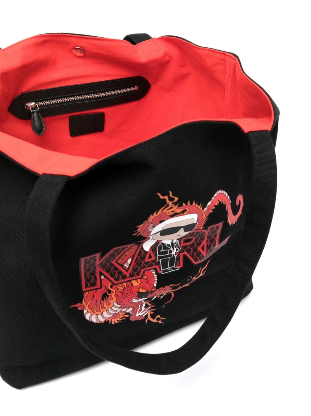 Karl Lagerfeld Ikonik Karl-motif tote bag - Image 5