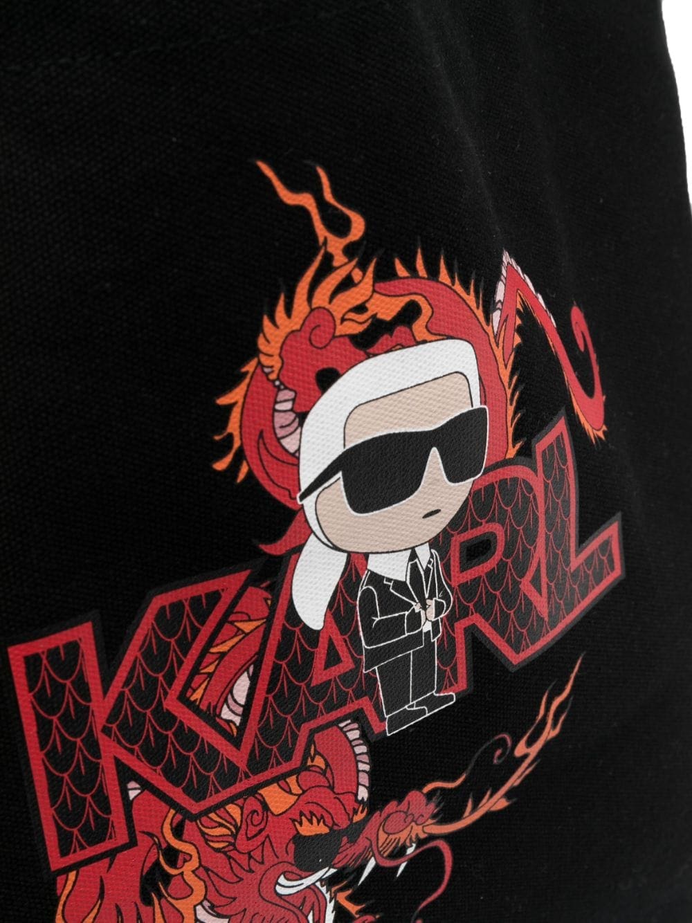 Karl Lagerfeld Ikonik Karl-motif tote bag - Image 4