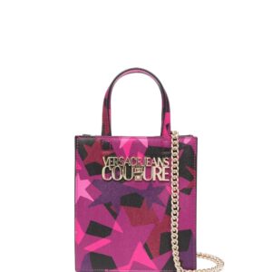 Versace Jeans Couture star-print mini tote bag