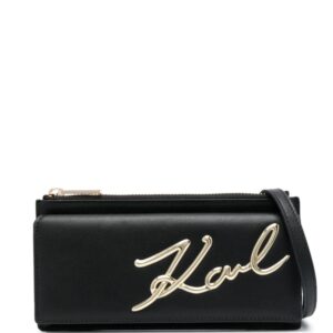 Karl Lagerfeld Signature clutch bag