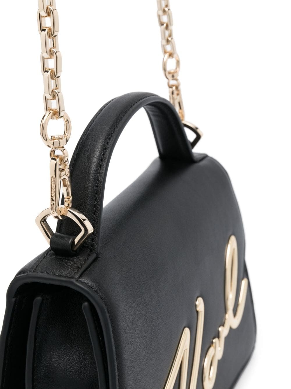 Karl Lagerfeld Signature leather crossbody bag - Image 4