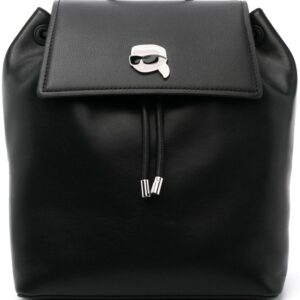 Karl Lagerfeld Ikonik Pin leather backpack