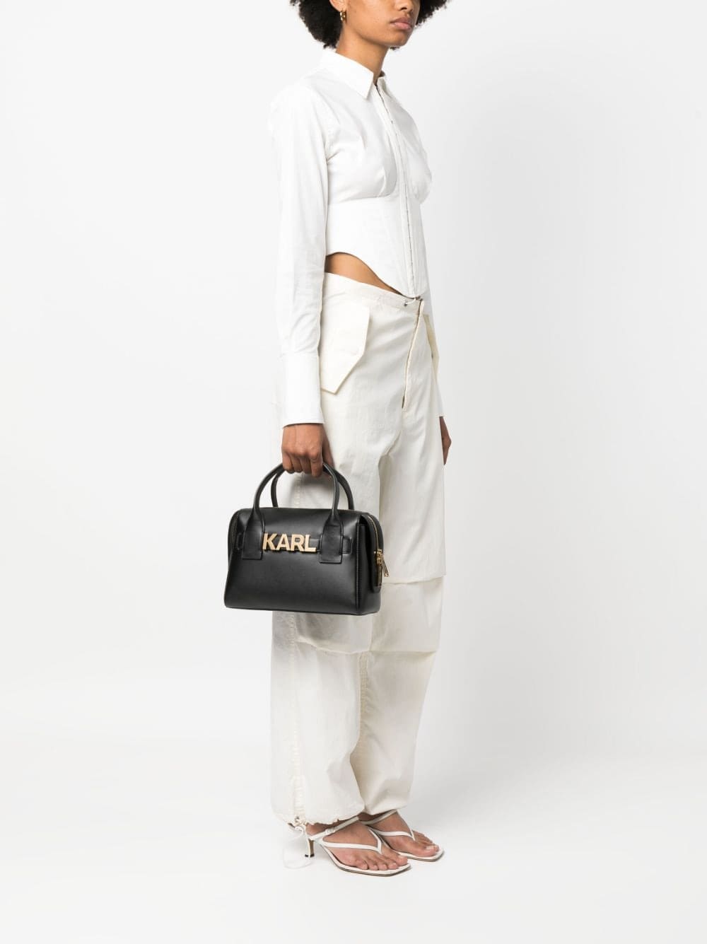 Karl Lagerfeld small K/Letters tote bag - Image 2