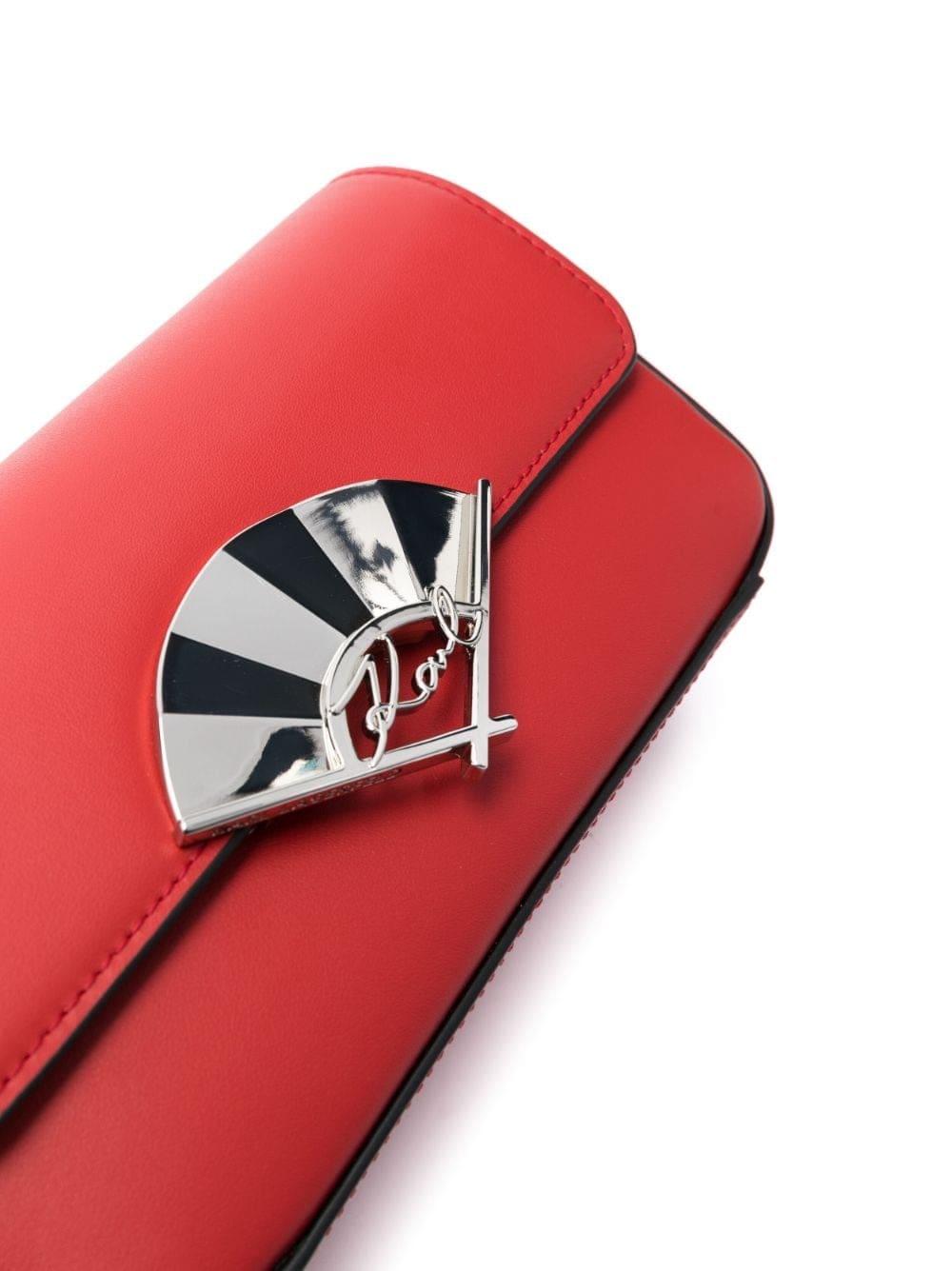 Karl Lagerfeld K/Signature Fan leather crossbody bag - Image 4