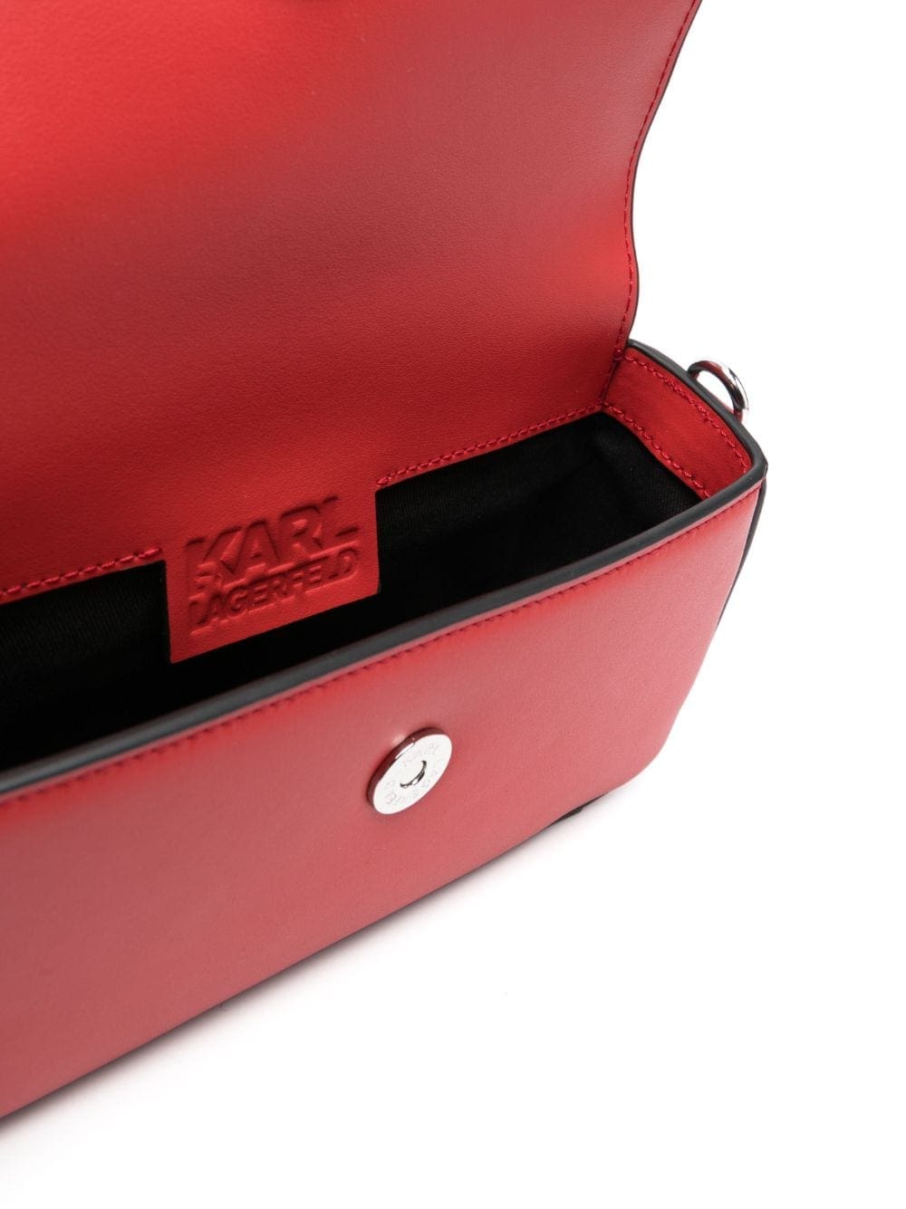 Karl Lagerfeld K/Signature Fan leather crossbody bag - Image 5