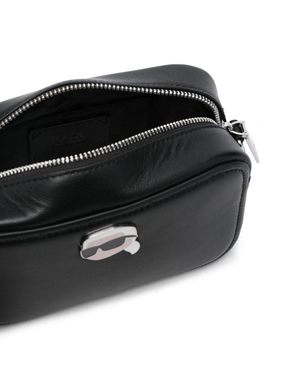 Karl Lagerfeld Ikonik Pin leather camera bag - Image 5