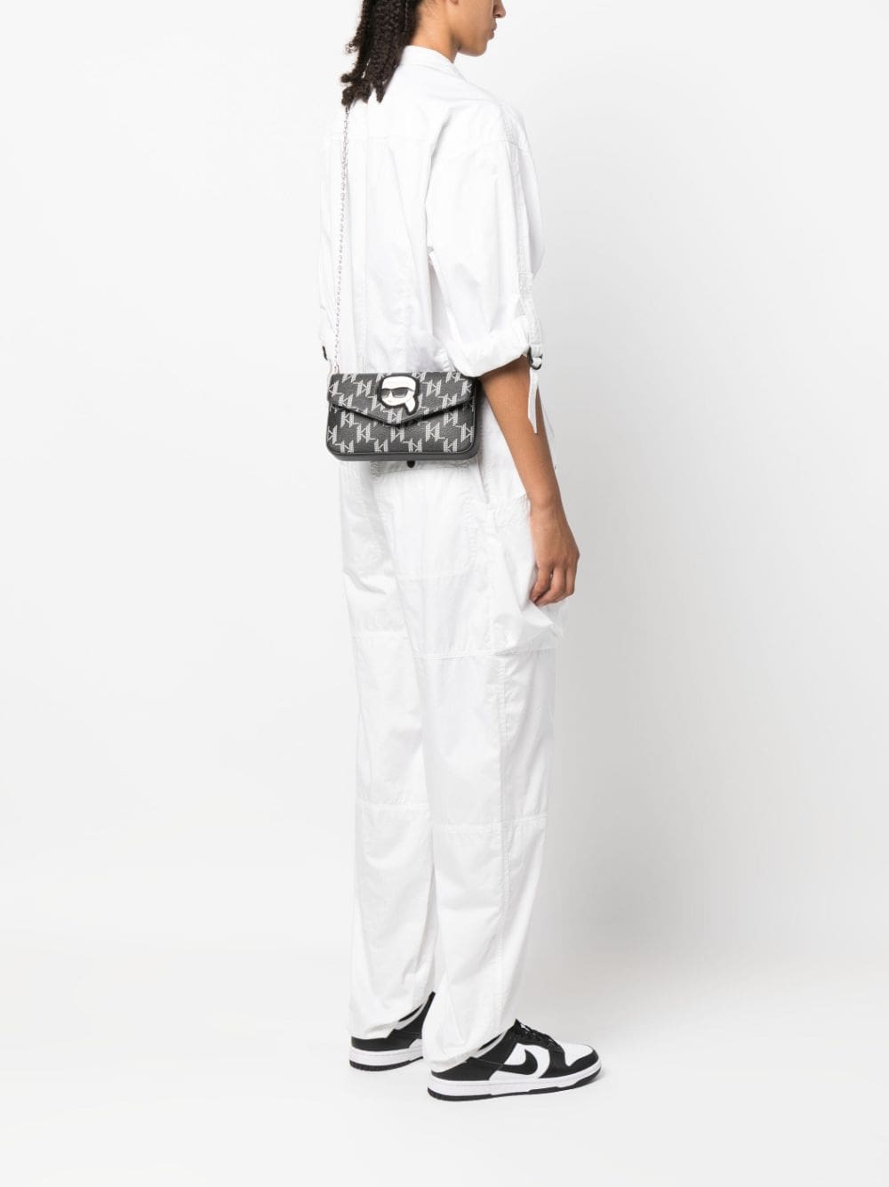 Karl Lagerfeld Ikonik Monogram crossbody bag - Image 2