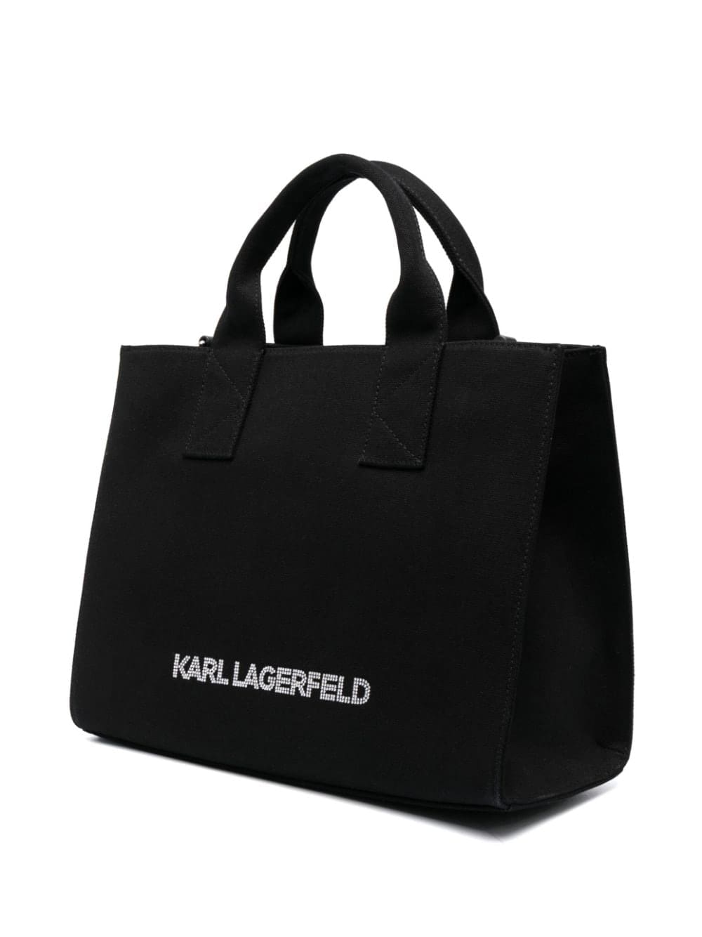 Karl Lagerfeld K/Ikonik 2.0 rhinestone tote - Image 3