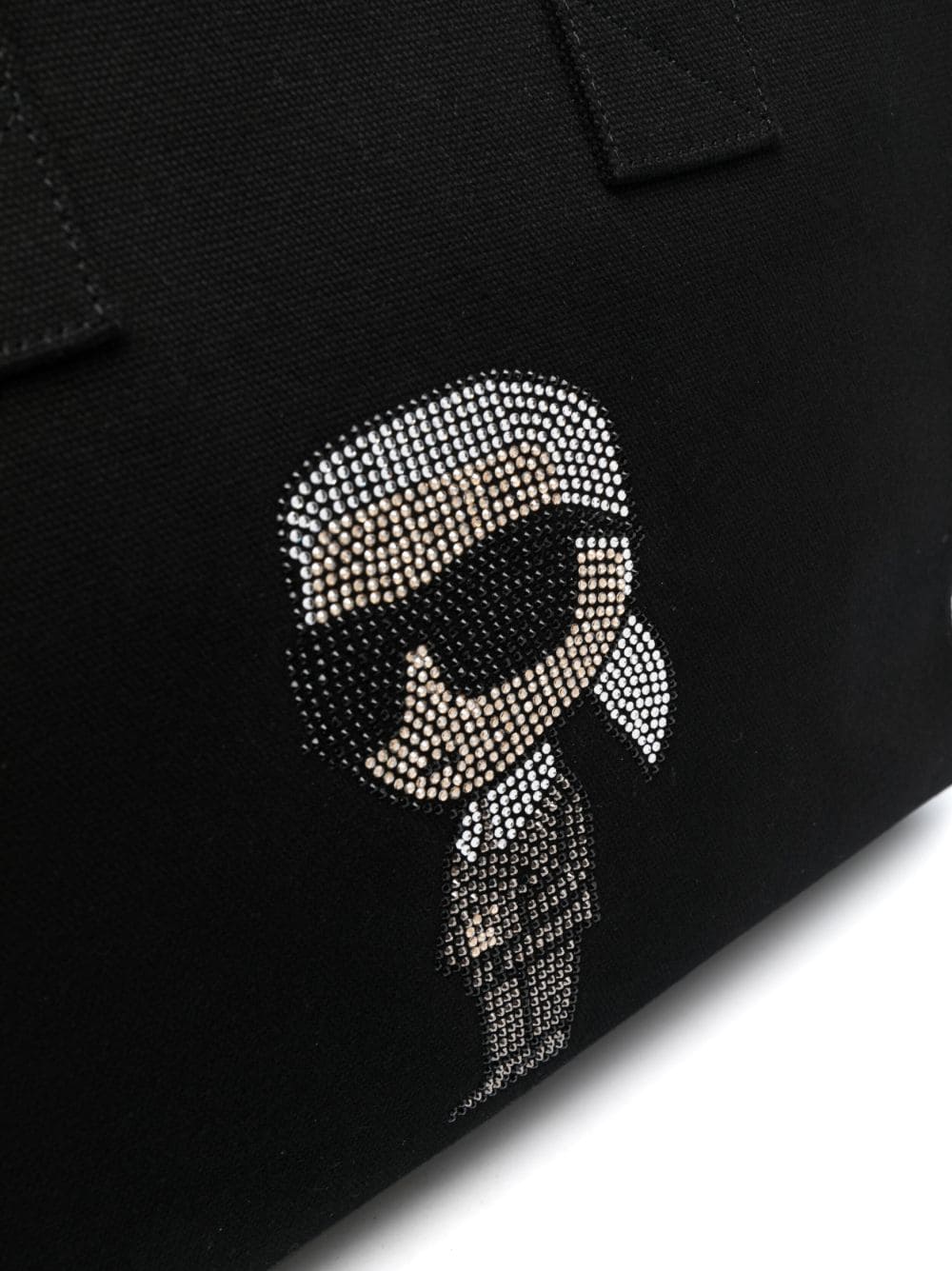 Karl Lagerfeld K/Ikonik 2.0 rhinestone tote - Image 4