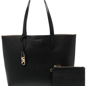 Michael Michael Kors Eliza XL logo-plaque leather tote bag