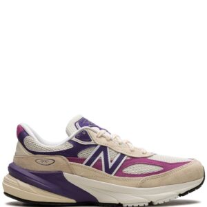 New Balance 990v6 "Made in USA - Macadamia Nut Magenta" sneakers