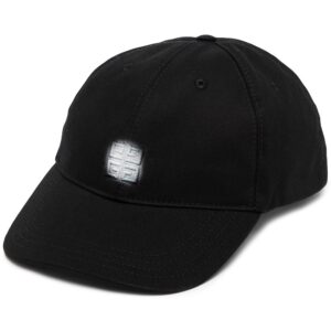 Givenchy sprayed logo-embroidered cotton cap