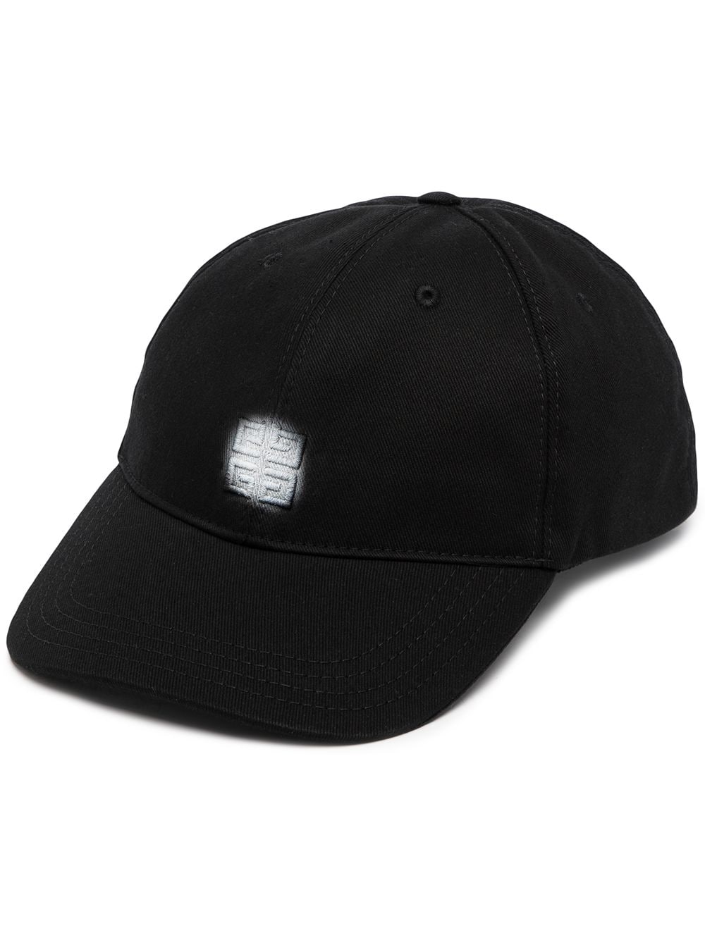 Givenchy sprayed logo-embroidered cotton cap