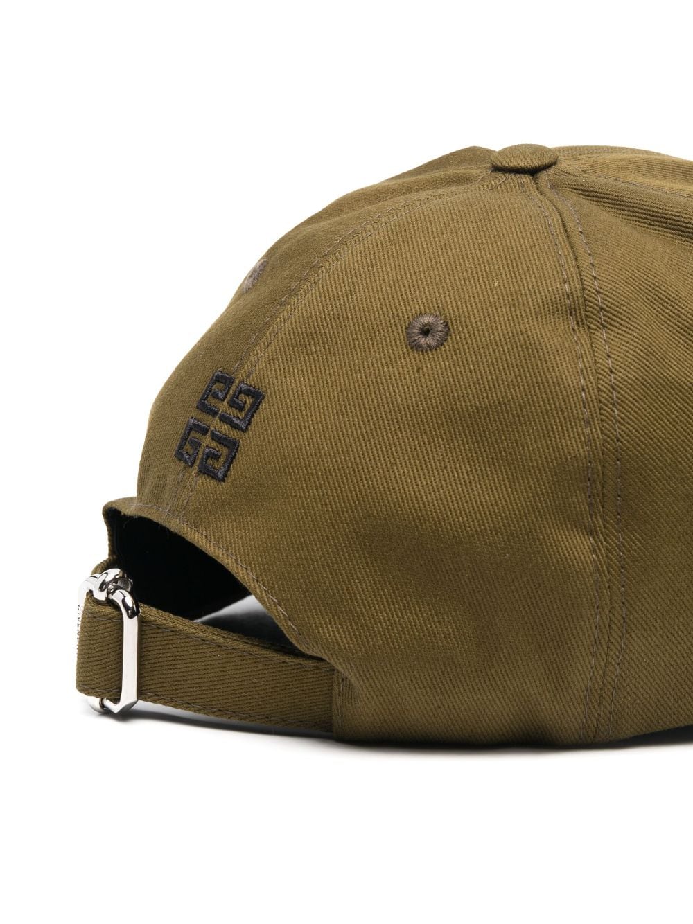 Givenchy logo-embroidered cotton-blend cap - Image 2