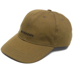 Givenchy logo-embroidered cotton-blend cap