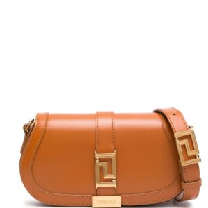 Versace Mini Greca Goddess leather shoulder bag