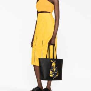 Versace Jeans Couture Barocco-print detail tote bag