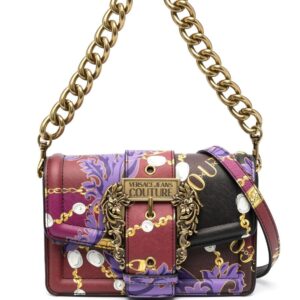 Versace Jeans Couture Chain Couture faux-leather crossbody bag